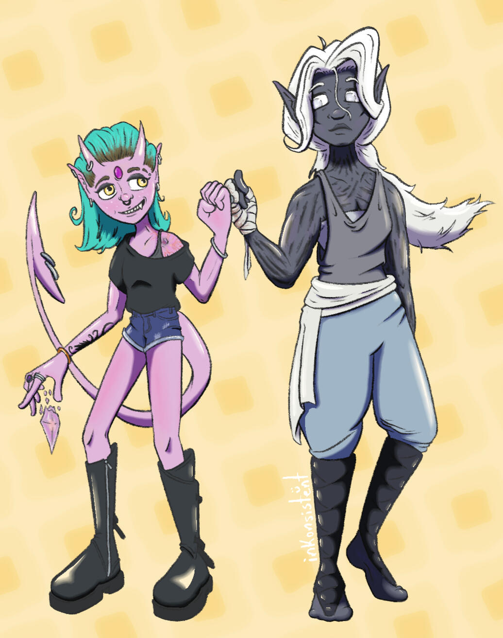 Table-top Characters Collaboration