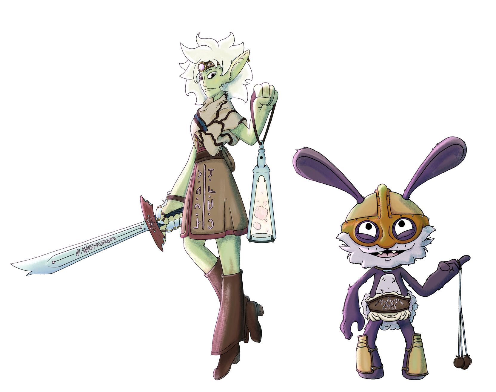 Historical Outfit Character Design